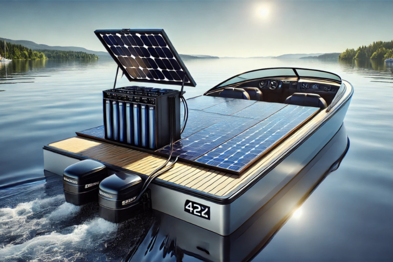 solar battery charger for boat