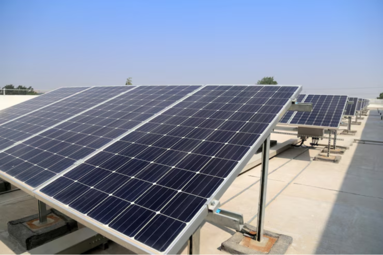 solar panel stand