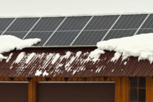solar panel snow guard